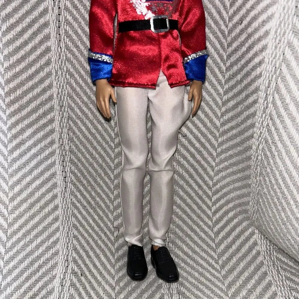 Ken Doll In Royalty Prince Outfit Barbie Smartly Dressed Royal Uniform Outfit E2